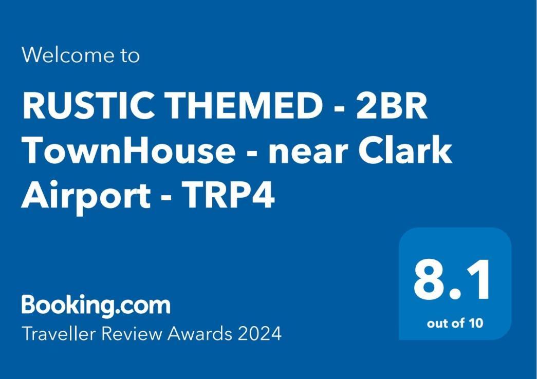 Rustic Themed - 2Br Townhouse - Near Clark Airport - Trp4 Apartment Mining Exterior photo